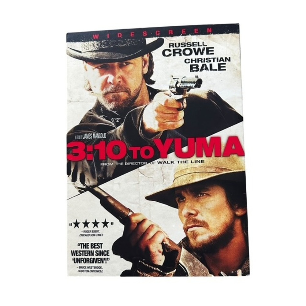 3:10 to Yuma DVD Russell Crowe Christian‎ Bale Widescreen Western